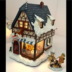 HAWTHORNE CHRISTMAS VILLAGE “RARE”- MADE WITH LOVE